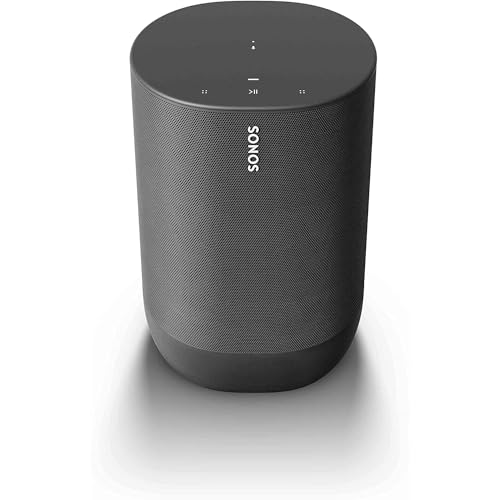 Sonos Move - Battery-powered smart speaker for outdoor and indoor...