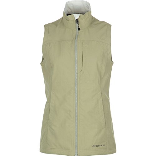 ExOfficio Women's FlyQ Lite Vest, Light Khaki, Small