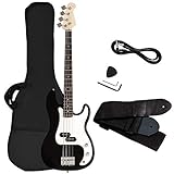 Goplus® Electric Bass Guitar Full Size 4 String with Strap Guitar Bag...
