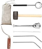 Coconut Opener| Christmas Gifts | Coconut Opener Kit with Hammer...