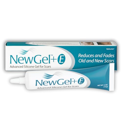 NewGel+E Advanced Silicone Scar Treatment Gel for Old and New Scars w...