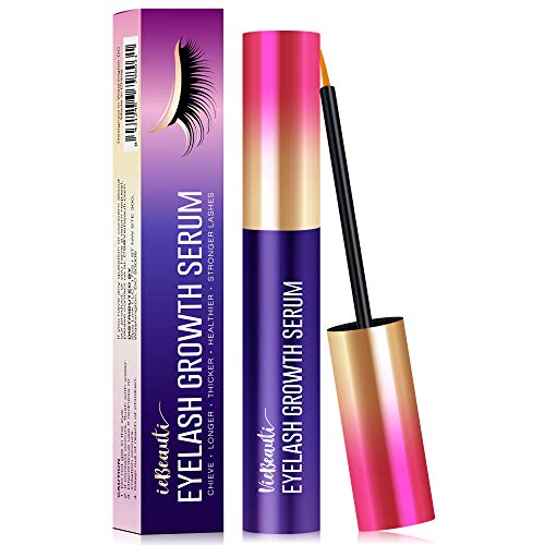 Premium Eyelash Growth Serum and Eyebrow Enhancer by VieBeauti, Lash...