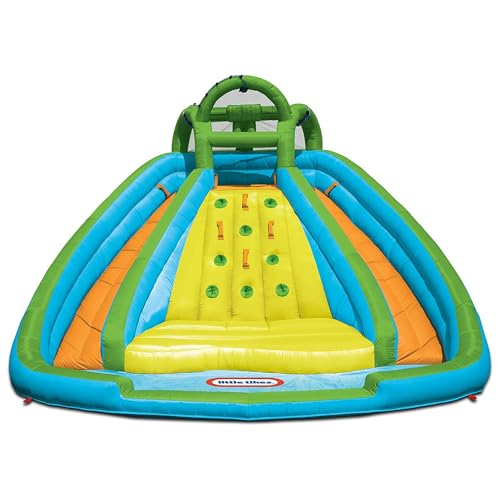 Little Tikes Rocky Mountain River Race Inflatable Slide Bouncer...