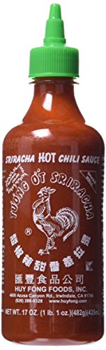 Huy Fong, Sriracha Hot Chili Sauce, 17 Ounce Bottle (Pack of 2)