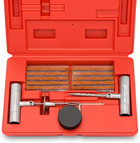 TOOLUXE 50002L -35 Piece Tire Repair Universal Heavy Duty Tire Repair...