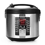 COMFEE' Rice Cooker, Slow Cooker, Steamer, Stewpot, Sauté All in One...