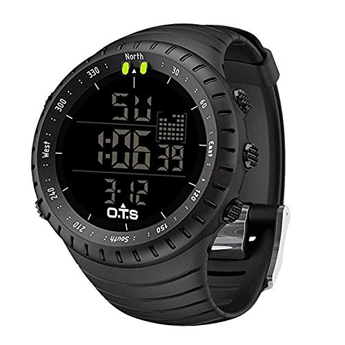 PALADA Men's Digital Sports Watch Waterproof Tactical Watch with LED...