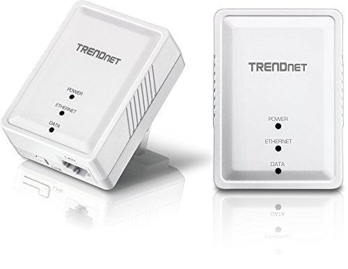 TRENDnet Powerline 500 AV Nano Adapter Kit, Includes 2 x TPL-406E...