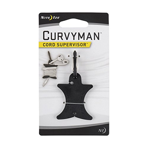 Nite Ize Curvyman Cord Supervisor - Easy Earbud Organizer, Headphone...