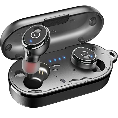 TOZO T10 Bluetooth 5.3 Wireless Earbuds with Wireless Charging Case...