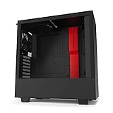 NZXT H510 - CA-H510B-BR - Compact ATX Mid-Tower PC Gaming Case - Front...