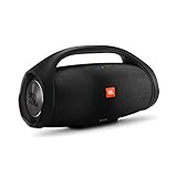 JBL Boombox Portable Bluetooth Waterproof Speaker (Black) (Renewed)