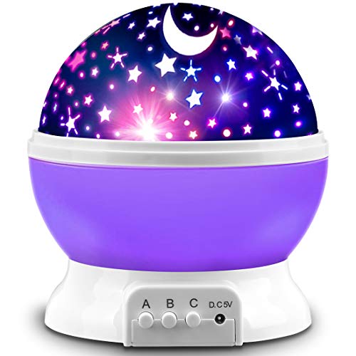 MOKOQI Star Projector Night Lights for Kids, Birthday Gifts for...
