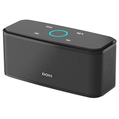 DOSS SoundBox Touch Wireless Bluetooth Speaker with 12W HD Sound and...