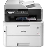 Brother MFC-L3750CDW Digital Color All-in-One Printer, Laser Printer...