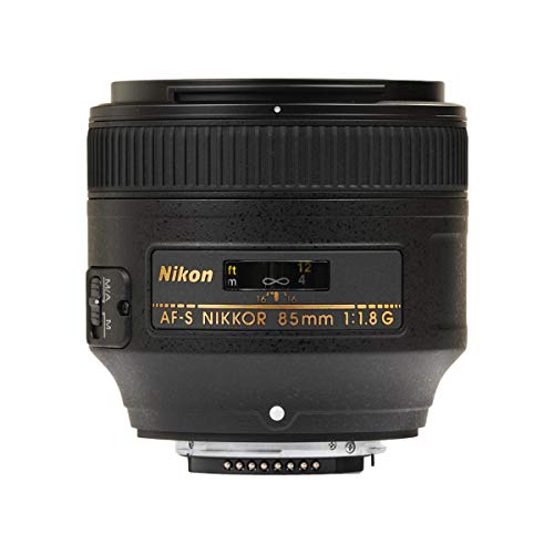 Nikon AF S NIKKOR 85mm f/1.8G Fixed Lens with Auto Focus for Nikon...