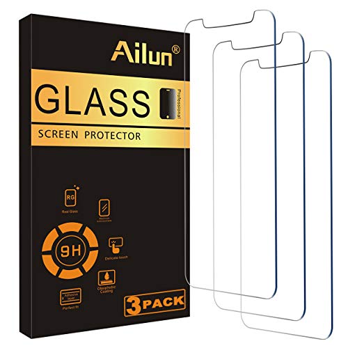 Ailun for Apple iPhone 11 Pro/ Xs/ X Screen Protector,3 Pack,5.8 Inch...