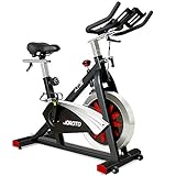 JOROTO Belt Drive Indoor Cycling Bike with Magnetic Resistance...