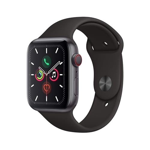 Apple Watch Series 5 (GPS + Cellular, 40MM) - Space Gray Aluminum Case...