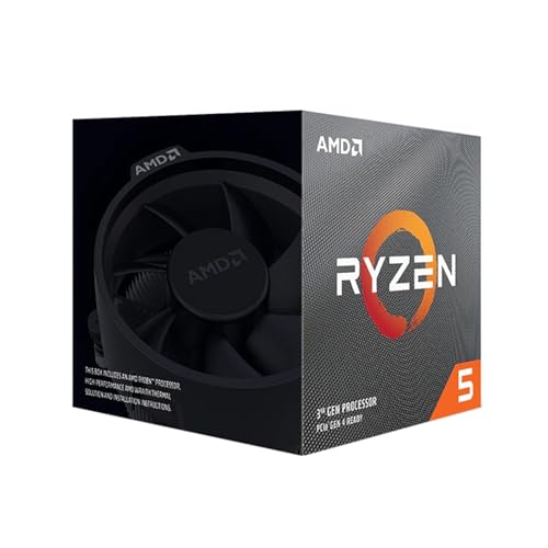 AMD Ryzen 5 3400G 4-core, 8-Thread Unlocked Desktop Processor with...