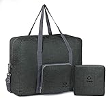 For Airlines Foldable Travel Duffle Bag Tote Carry on Luggage by...