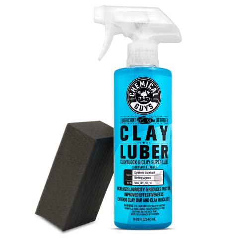 Chemical Guys CLAY_BLOCK_KIT Clay Block V2 and Clay Luber, Clayblock...