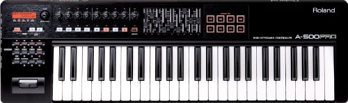 Roland A-500PRO-R 49-key MIDI Keyboard Controller, Black
