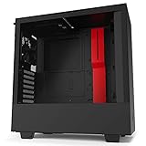 NZXT H510 - CA-H510B-BR - Compact ATX Mid-Tower PC Gaming Case - Front...