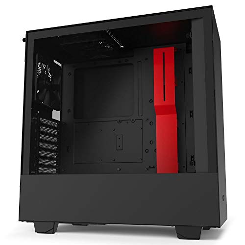 NZXT H510 - CA-H510B-BR - Compact ATX Mid-Tower PC Gaming Case - Front...