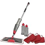 Rubbermaid Reveal Spray Microfiber Floor Mop Cleaning Kit for Laminate...