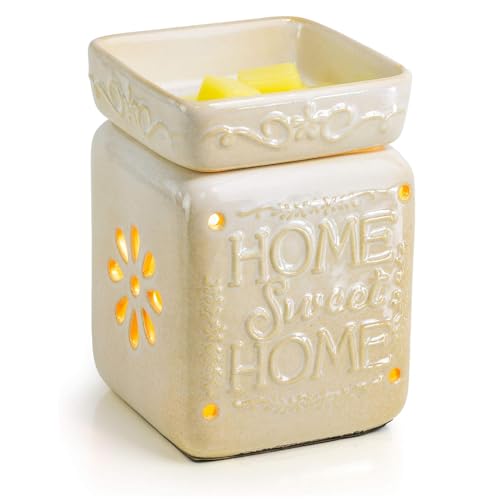 VP Home Wall Plug-in Wax Warmer - Ceramic Home Sweet Home Fragrance...