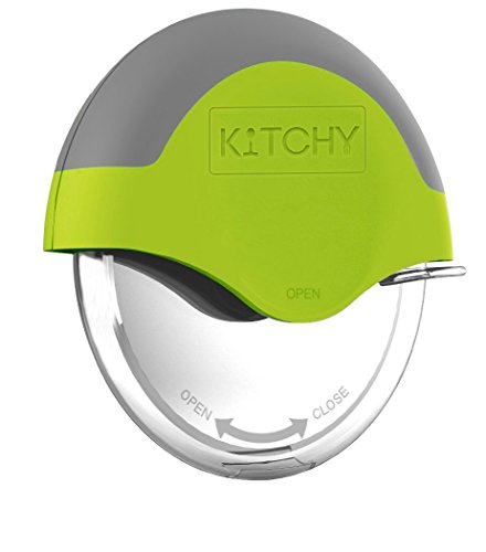Kitchy Pizza Cutter Wheel - Super Sharp and Easy To Clean Slicer,...