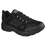 Skechers Men's Trail Walking Shoe, Black, 8