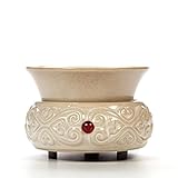 Hosley Cream Ceramic Electric Wax Warmer Ideal for Spa and...