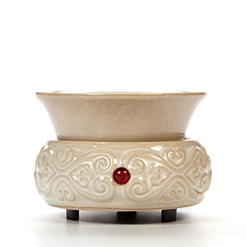 Hosley Cream Ceramic Electric Wax Warmer Ideal for Spa and...