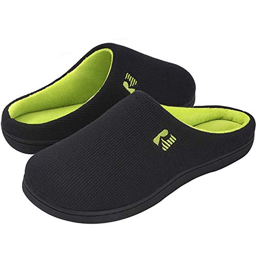 RockDove Men's Original Two-Tone Memory Foam Slipper, Size 5-6 US Men,...