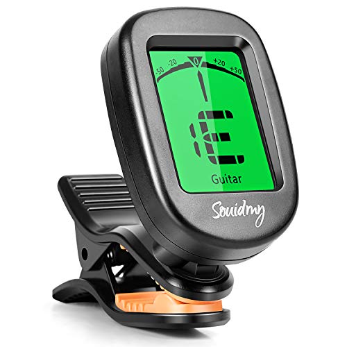 Souidmy Guitar Tuner, with Guitar, Bass, Violin, Ukulele and Chromatic...