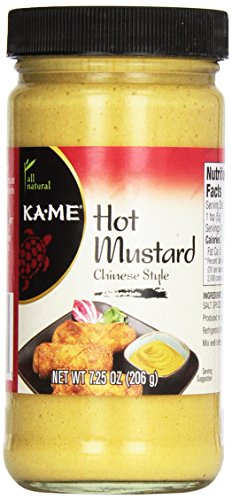 Ka'me Hot Peppered Mustard, 7.25 oz