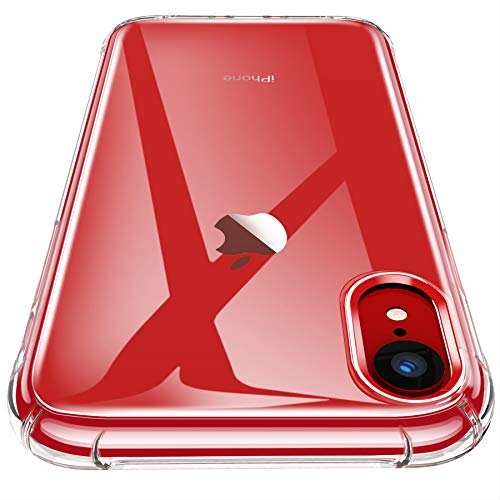 CANSHN Compatible with iPhone XR Case 6.1'', Clear Protective Heavy...