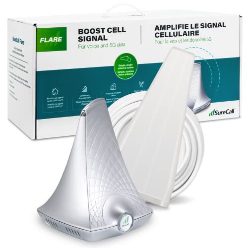 SureCall Flare 3.0 Cell Signal Booster for Home & Office up to 3500 sq...