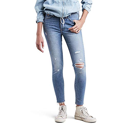 Levi's Women's Wedgie Skinny Jeans, Blue Spice, 27 (US 4)