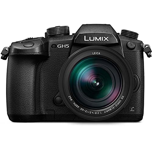 Panasonic LUMIX GH5 4K Mirrorless Camera with Lecia VARIO-Elmarit...