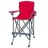 RMS Extra Tall Folding Chair - 31' Seat Height Director Chair for...