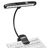 Kootek Music Stand Light, Clip On Piano Lights 10 LED Adjustable Neck...