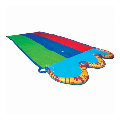 BANZAI Triple Racer Water Slide, Length: 16 ft, Width: 82 in,...