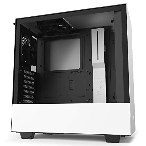 NZXT H510 - CA-H510B-W1 - Compact ATX Mid-Tower PC Gaming Case - Front...