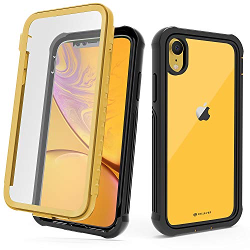 CellEver Compatible with iPhone XR Case, Heavy Duty Clear Full-Body...