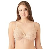 Wacoal womens Halo Lace Underwire bras, Natural Nude, 32D US