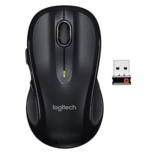 Logitech M510 Wireless Computer Mouse – Comfortable Shape with USB...