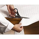 LAMINET - Deluxe Cushioned Heavy-Duty Customizable Quilted Table Pad -...